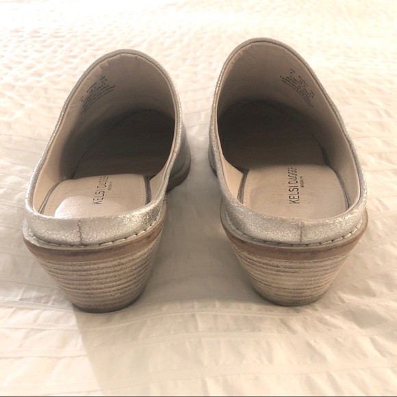 Kelsi Dagger Brooklyn silver Kerley mules 🤍 - Picture 11 of 16